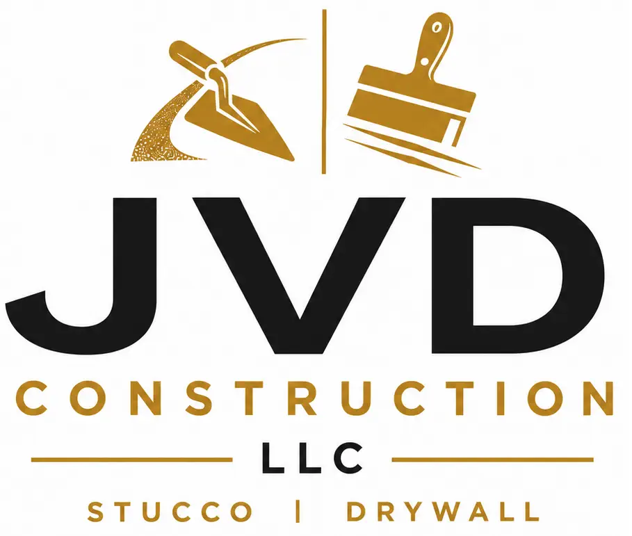 JVD Construction LLC — stucco and drywall contractor logo